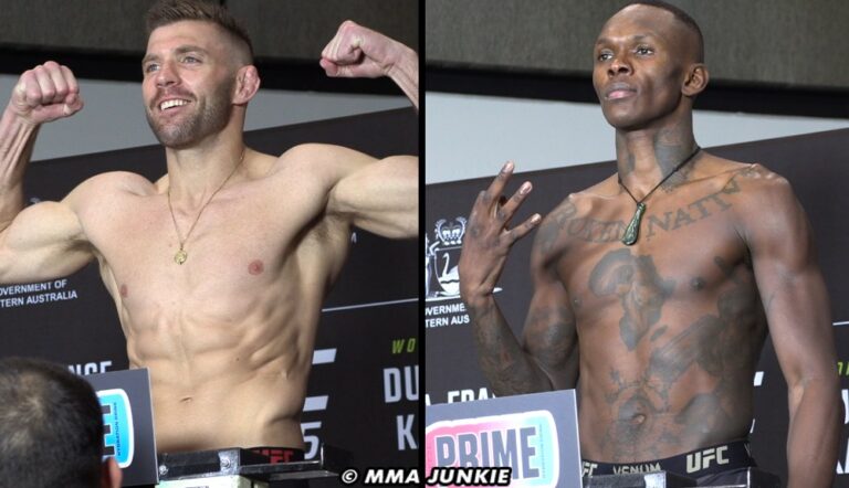 Dricus Du Plessis Israel Adesanya Ufc 305 Weigh Ins.jpg