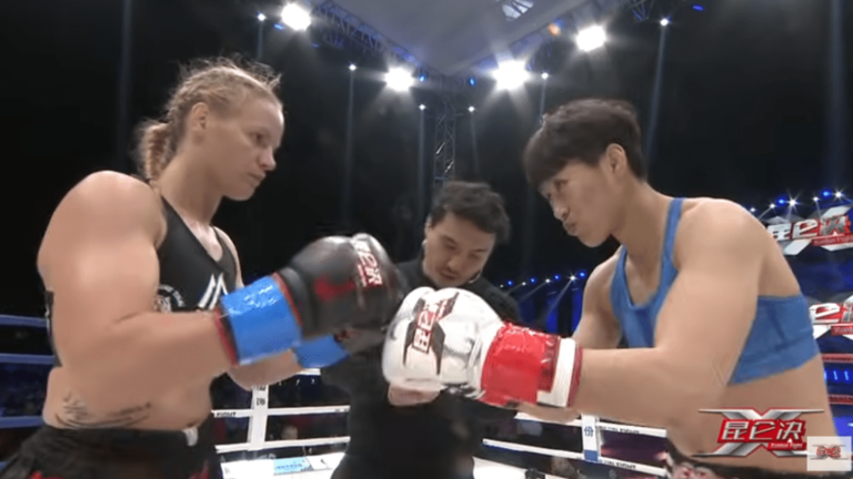 Valentina Shevchenko Vs Wang Cong Kickboxing Screenshot.png