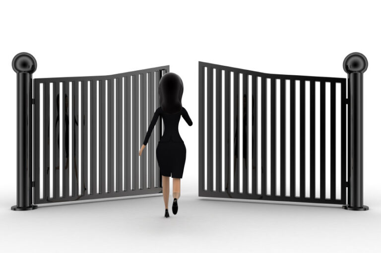 Woman Gate K L Gates Lateral Partner Leaving Exit Departure Farewell Goodbye.jpg